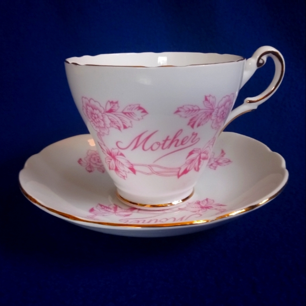 Mother Teacup and Saucer Set